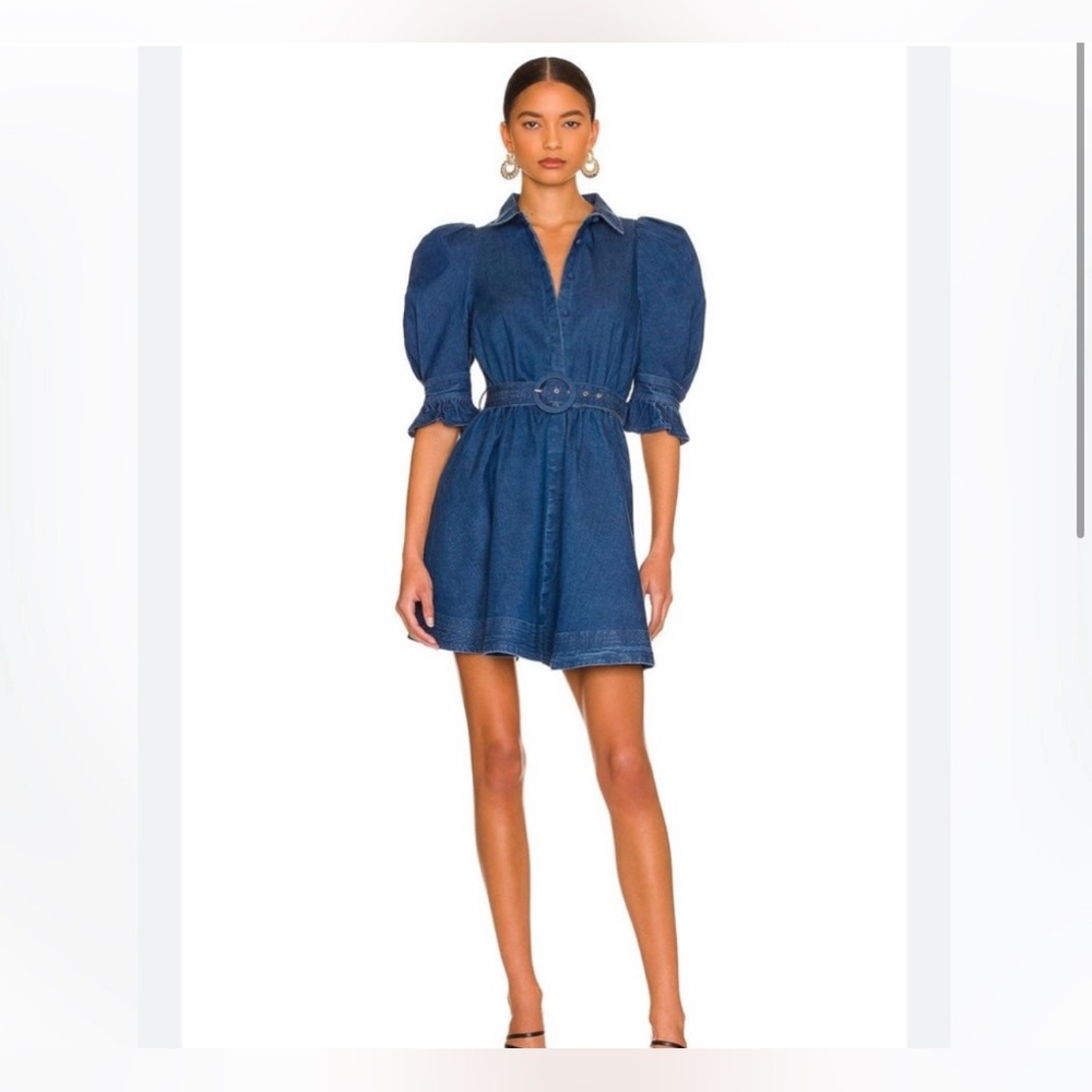 BARDOT Stella Denim Mini Dress